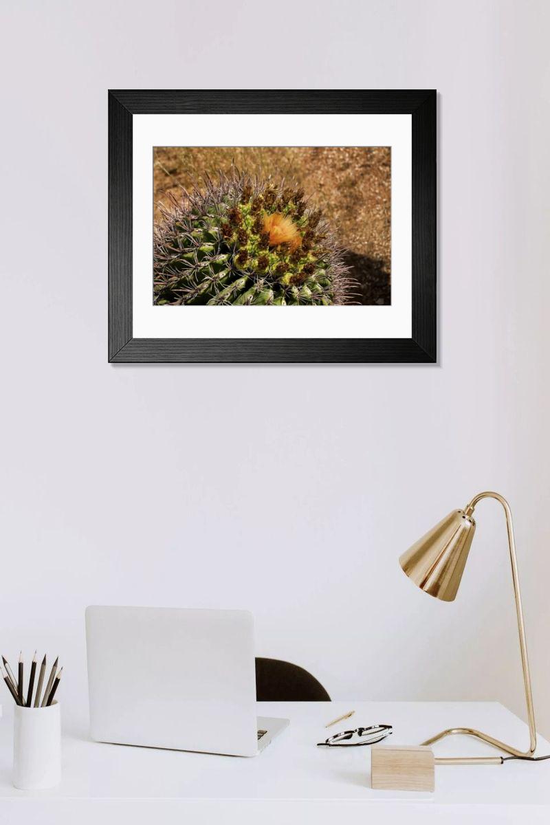 Shown hanging in a room: Modern 14"x12" (36x31cm)