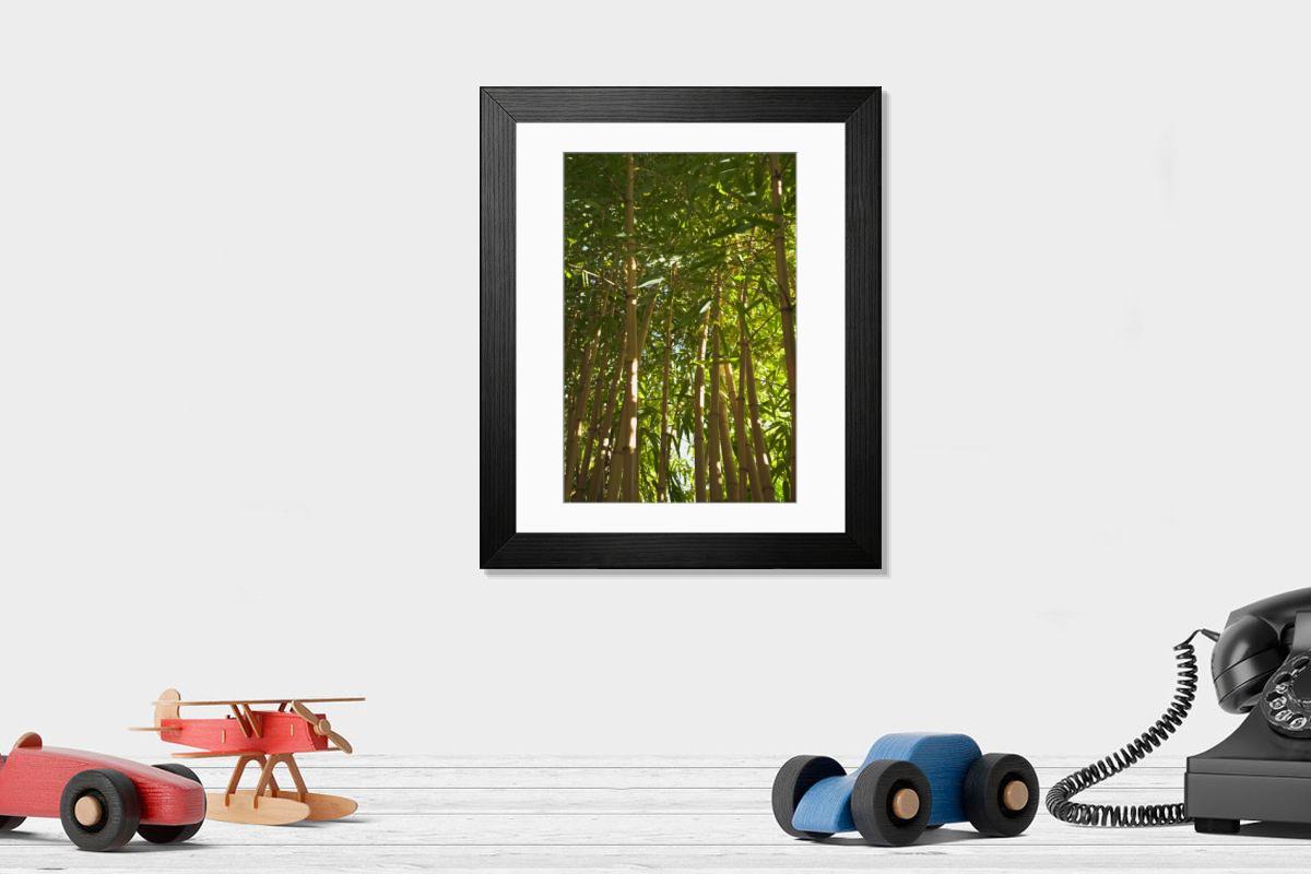 Shown hanging in a room: Modern 14"x12" (36x31cm)