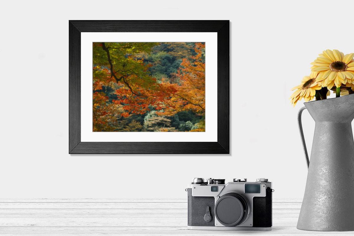 Shown hanging in a room: Modern 14"x12" (36x31cm)