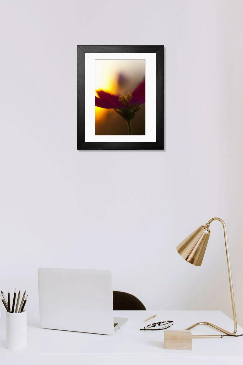 Shown hanging in a room: Modern 14"x12" (36x31cm)