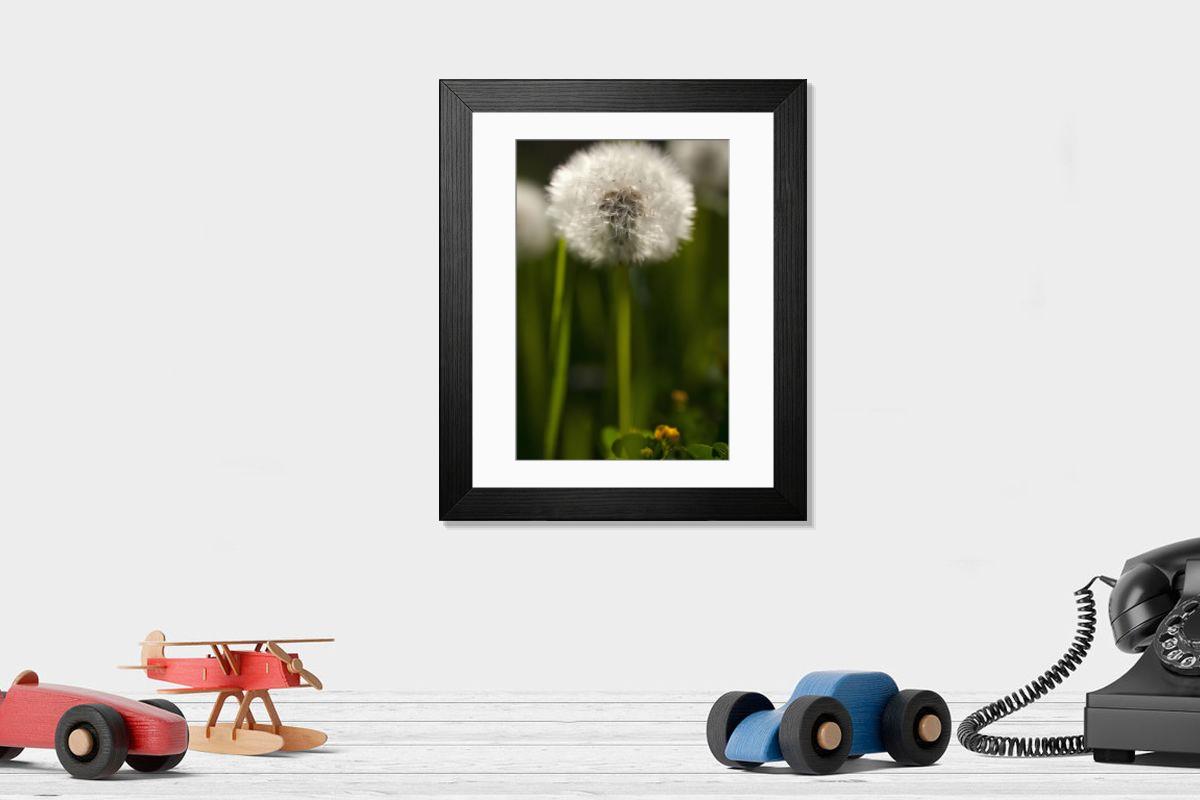 Shown hanging in a room: Modern 14"x12" (36x31cm)