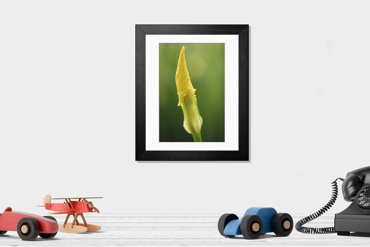 Shown hanging in a room: Modern 14"x12" (36x31cm)