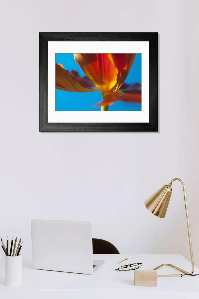 Shown hanging in a room: Modern 14"x12" (36x31cm)