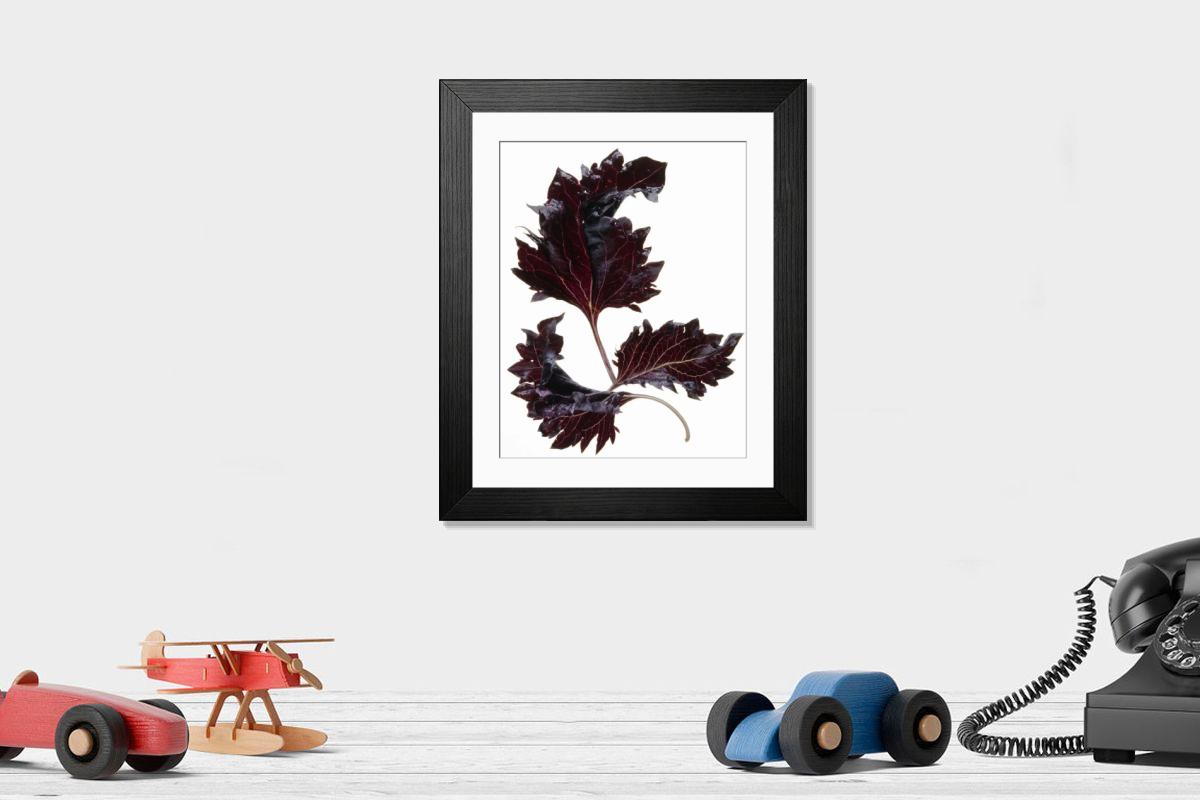 Shown hanging in a room: Modern 14"x12" (36x31cm)