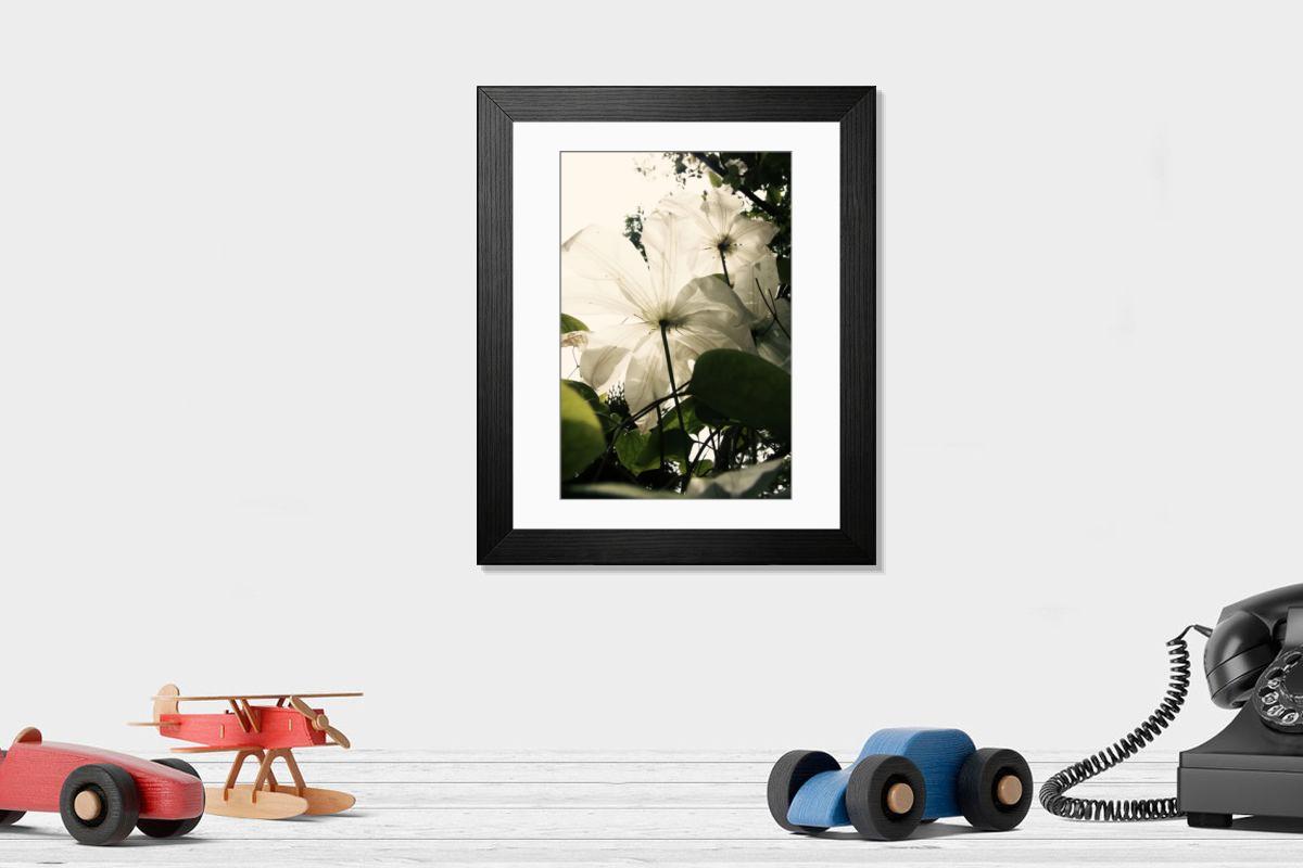 Shown hanging in a room: Modern 14"x12" (36x31cm)