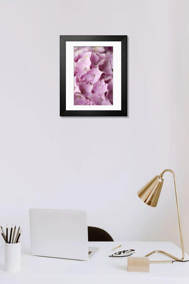 Shown hanging in a room: Modern 14"x12" (36x31cm)