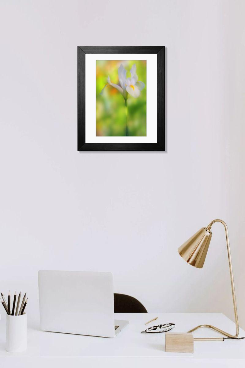 Shown hanging in a room: Modern 14"x12" (36x31cm)