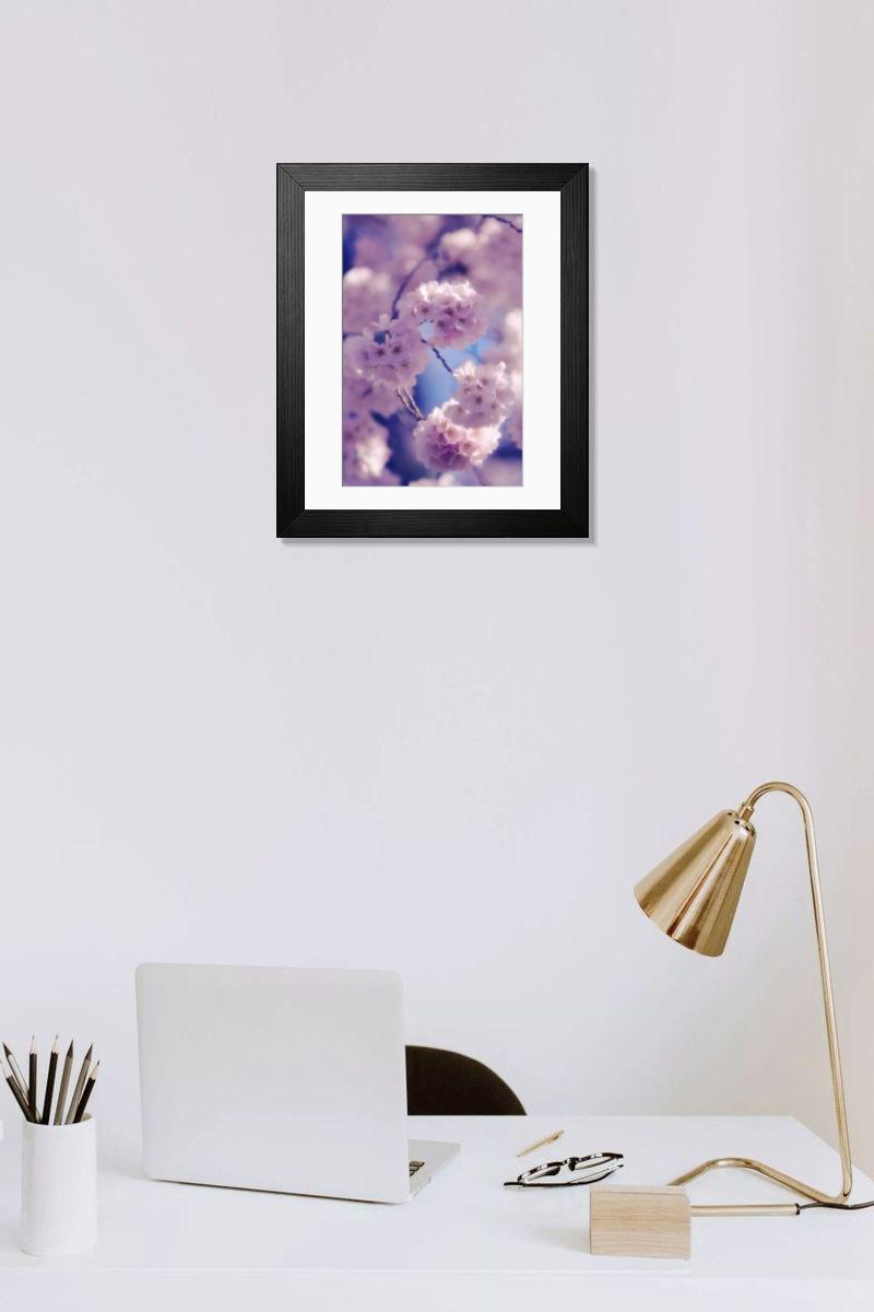 Shown hanging in a room: Modern 14"x12" (36x31cm)