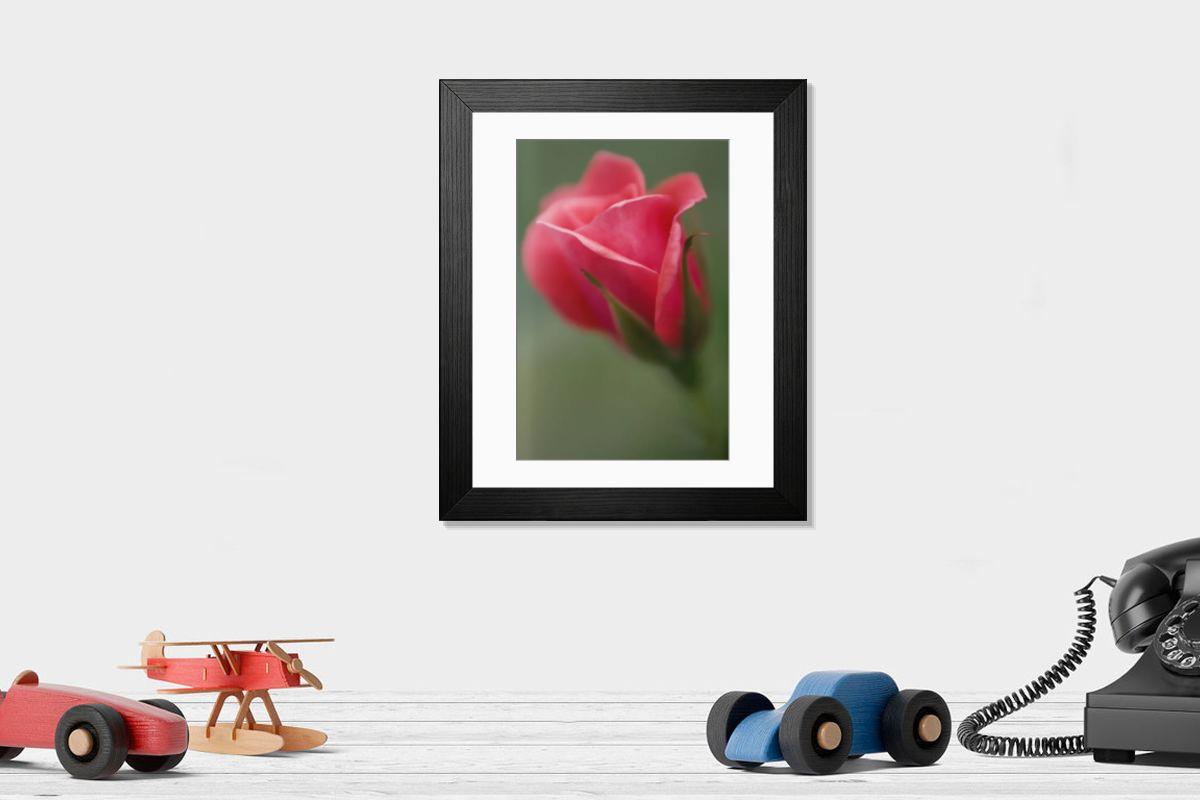 Shown hanging in a room: Modern 14"x12" (36x31cm)