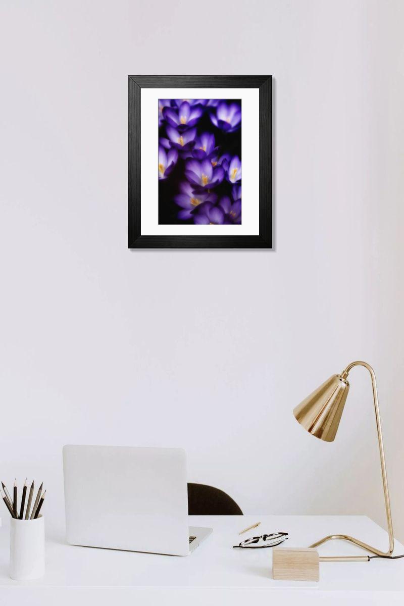 Shown hanging in a room: Modern 14"x12" (36x31cm)