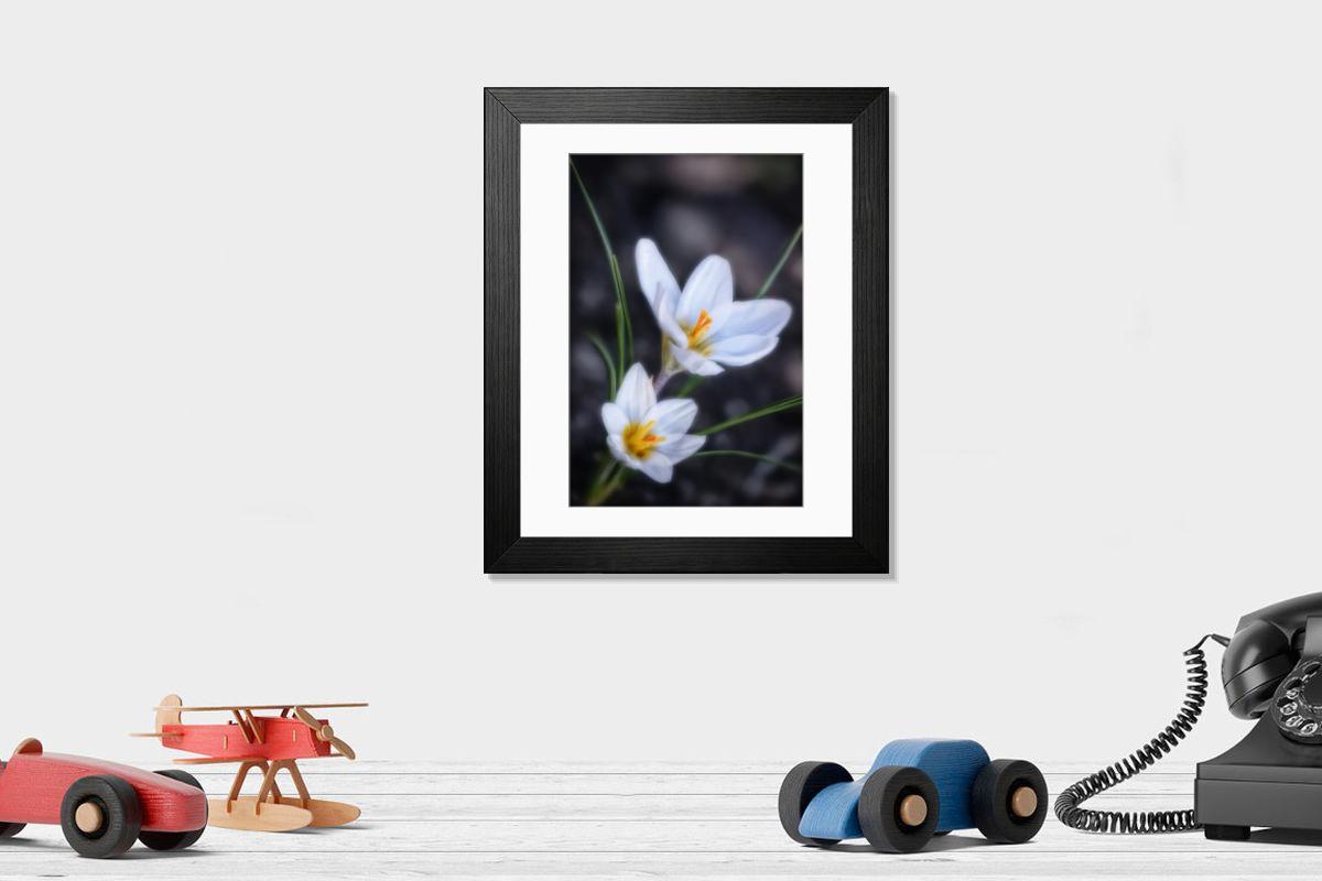 Shown hanging in a room: Modern 14"x12" (36x31cm)