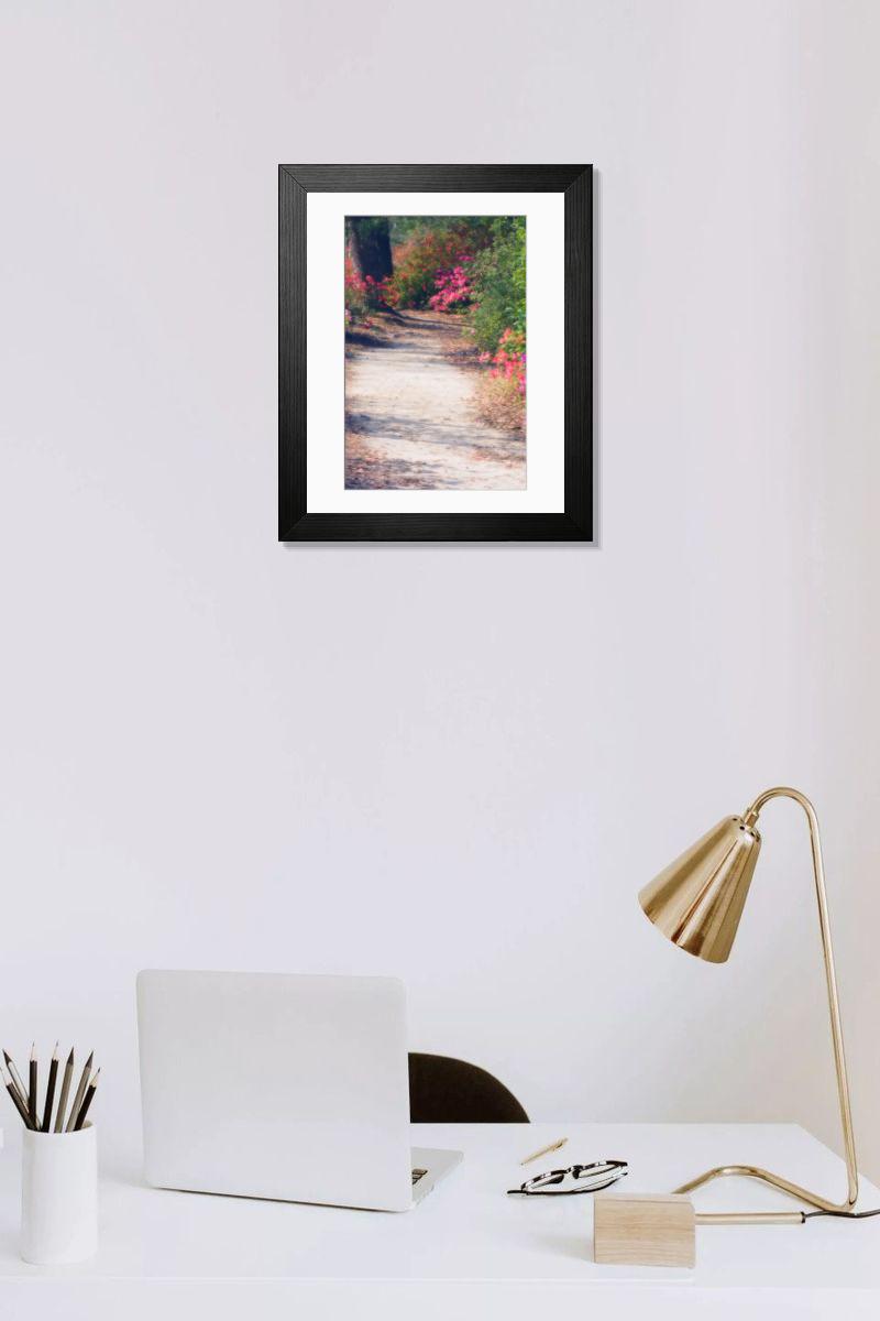 Shown hanging in a room: Modern 14"x12" (36x31cm)