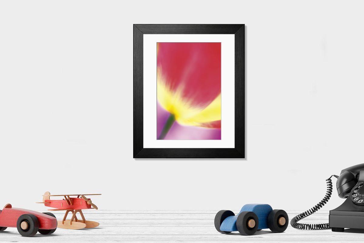 Shown hanging in a room: Modern 14"x12" (36x31cm)