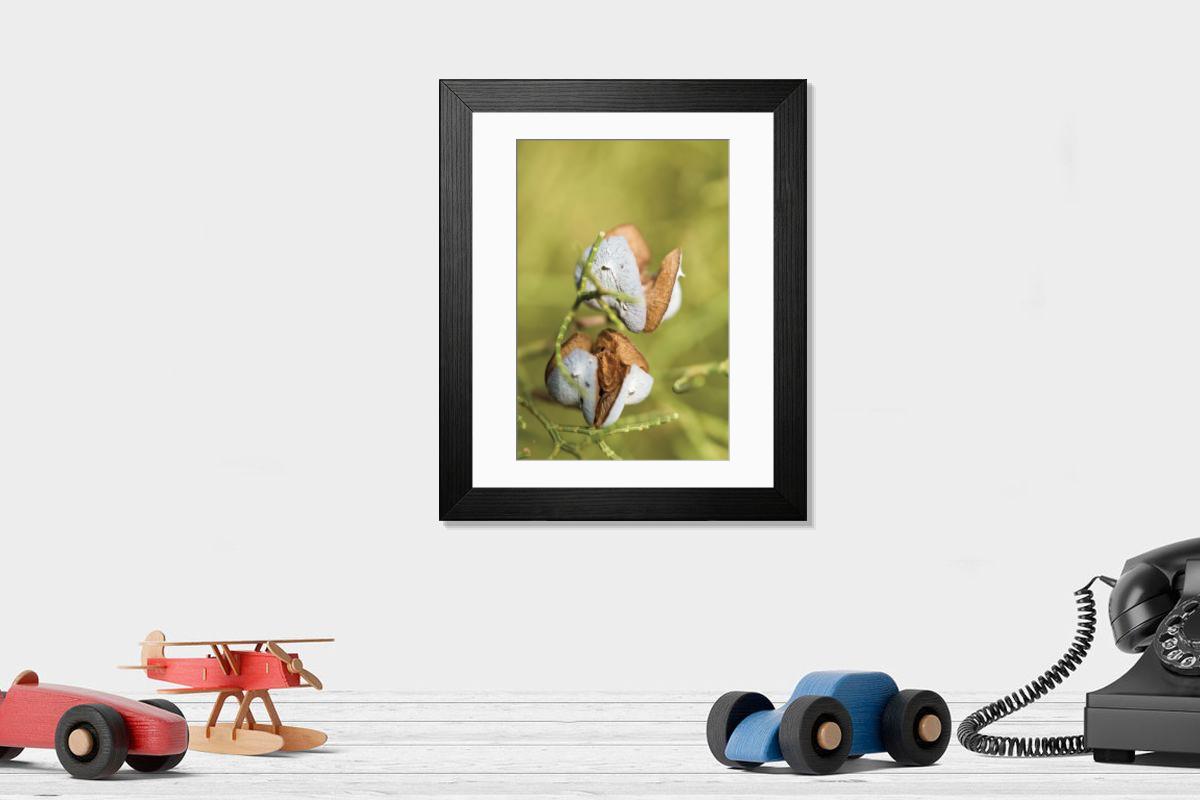 Shown hanging in a room: Modern 14"x12" (36x31cm)
