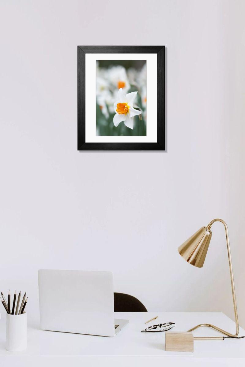 Shown hanging in a room: Modern 14"x12" (36x31cm)