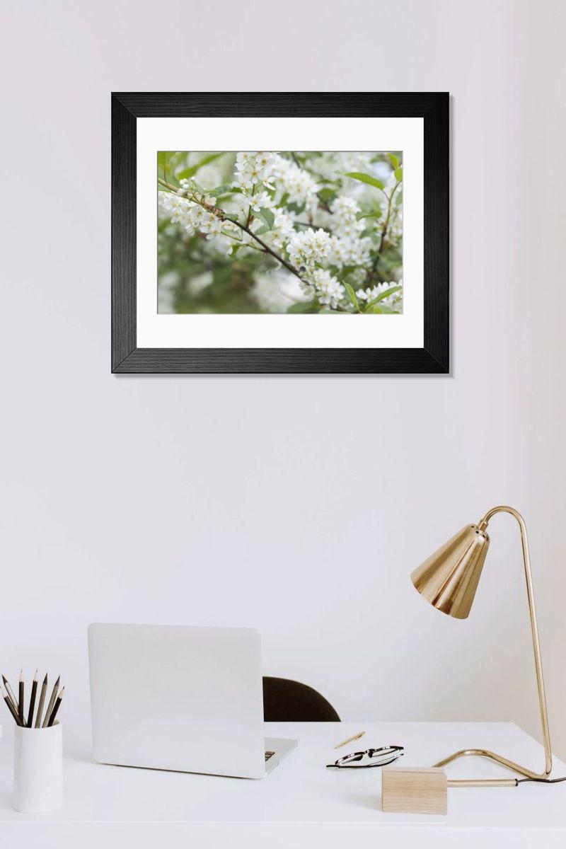 Shown hanging in a room: Modern 14"x12" (36x31cm)