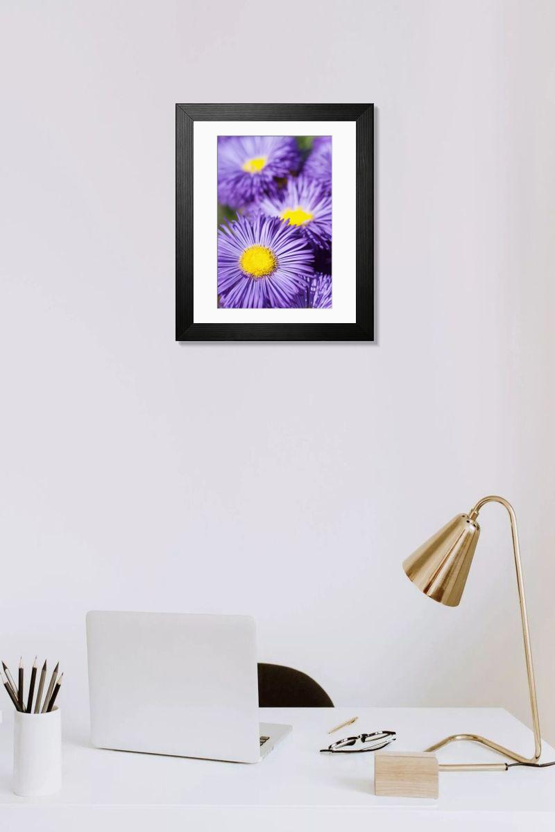 Shown hanging in a room: Modern 14"x12" (36x31cm)