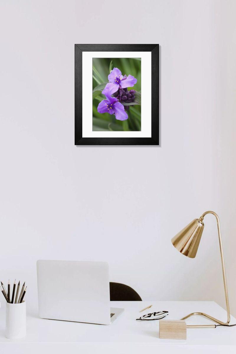 Shown hanging in a room: Modern 14"x12" (36x31cm)