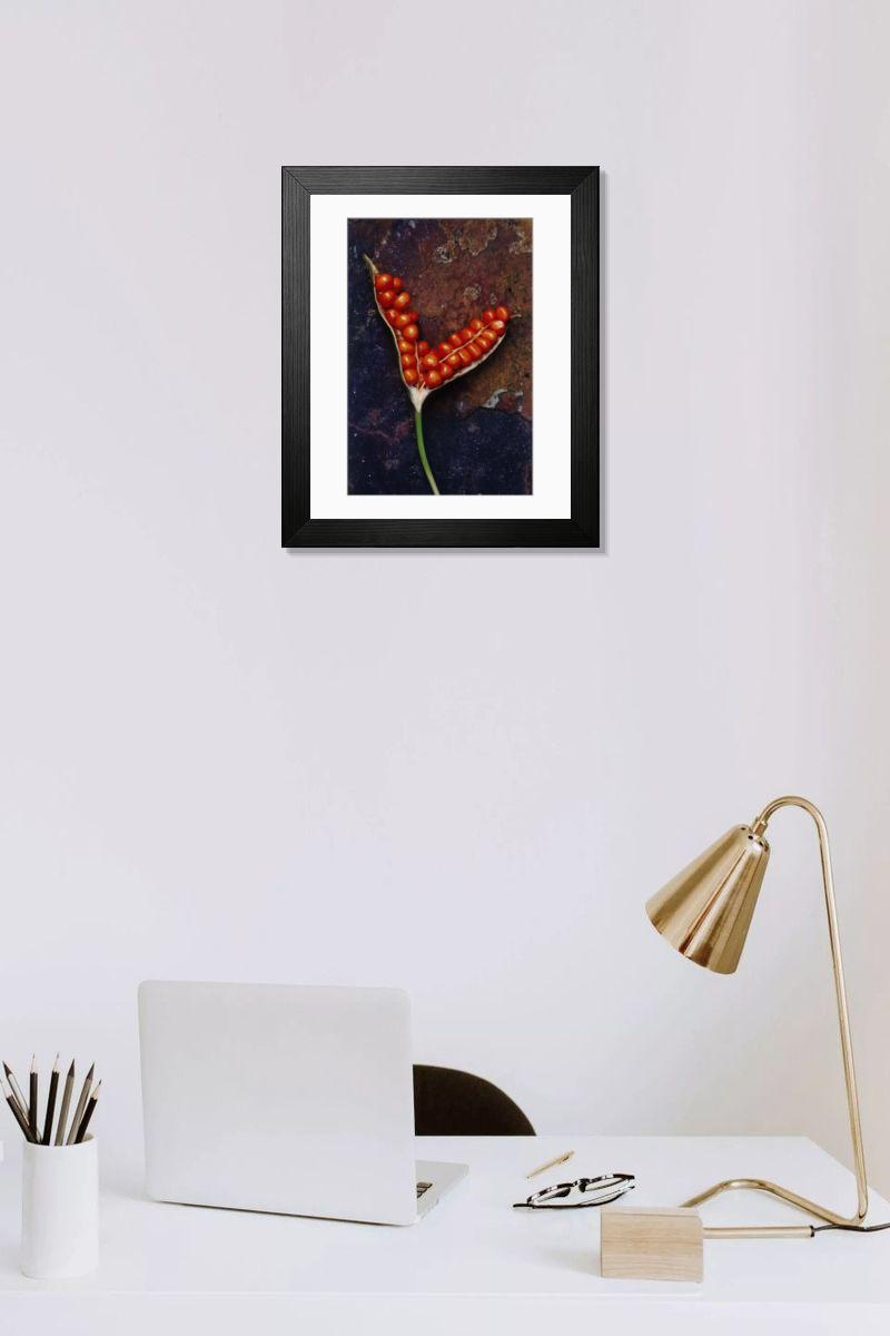 Shown hanging in a room: Modern 14"x12" (36x31cm)