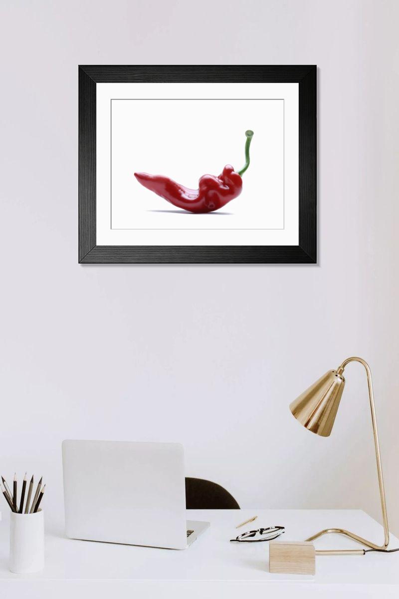 Shown hanging in a room: Modern 14"x12" (36x31cm)