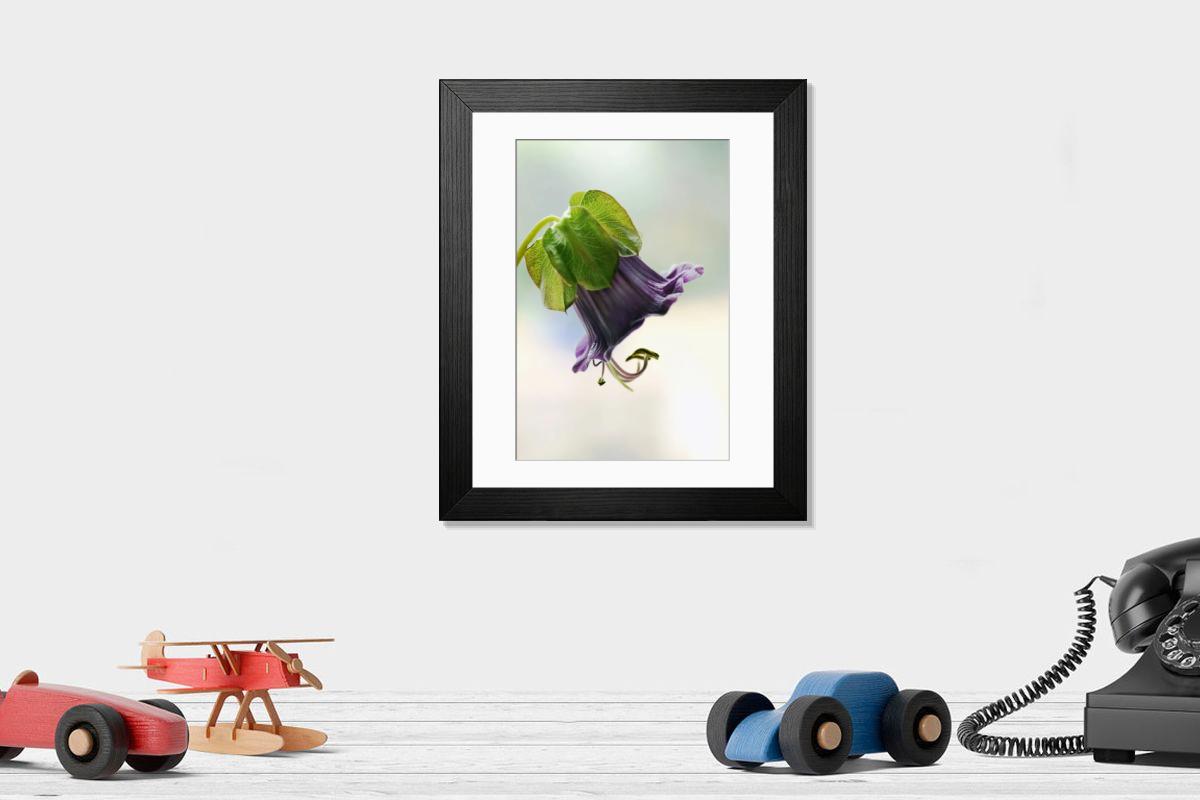 Shown hanging in a room: Modern 14"x12" (36x31cm)