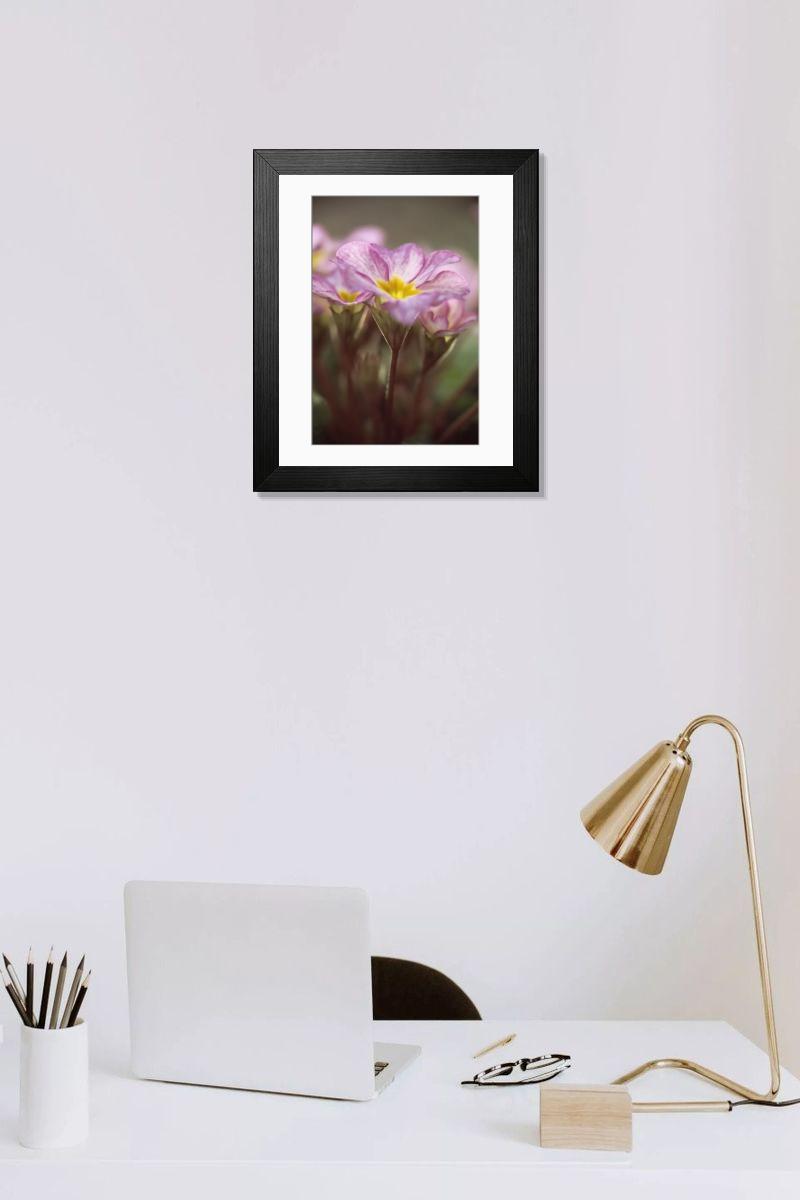 Shown hanging in a room: Modern 14"x12" (36x31cm)