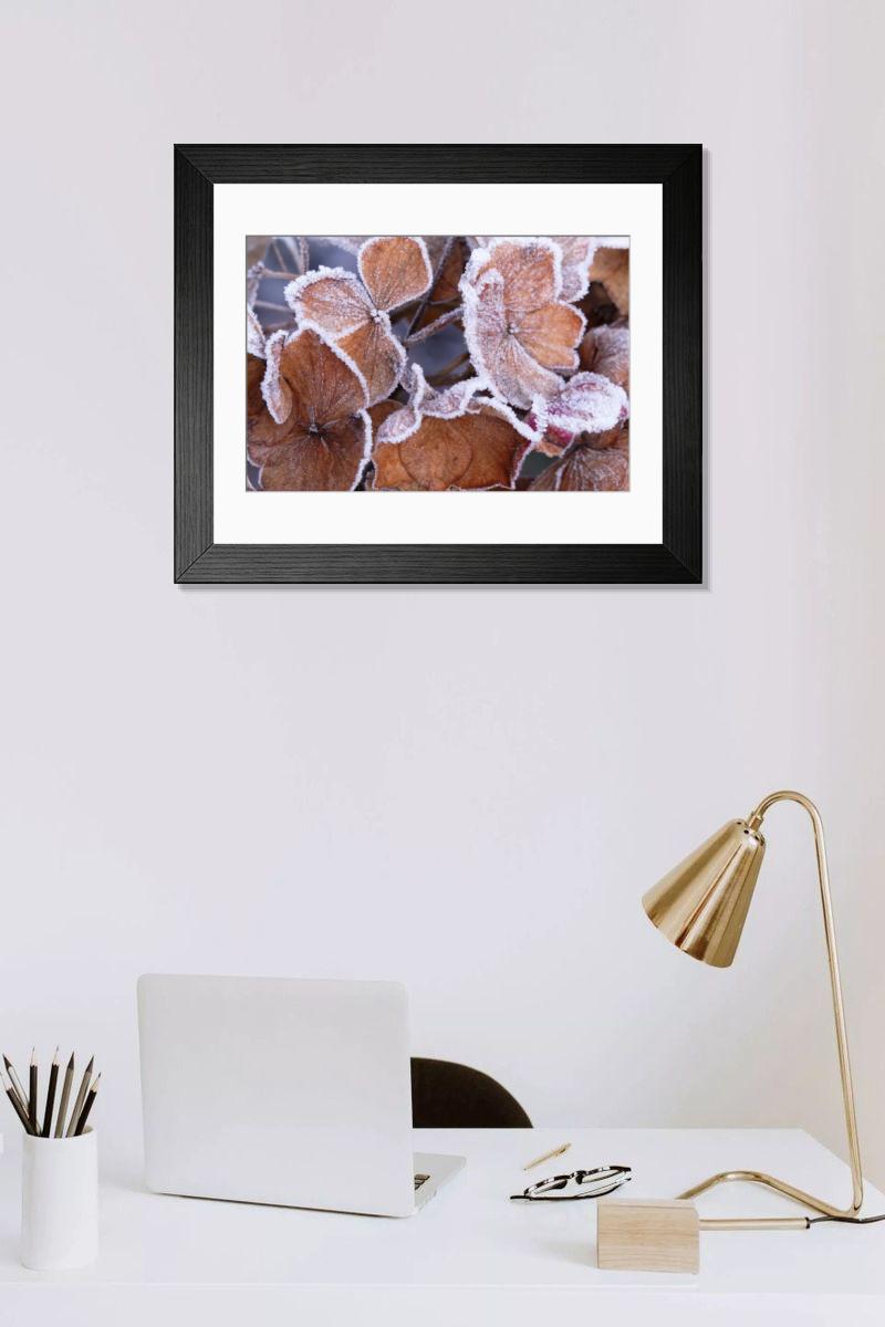 Shown hanging in a room: Modern 14"x12" (36x31cm)