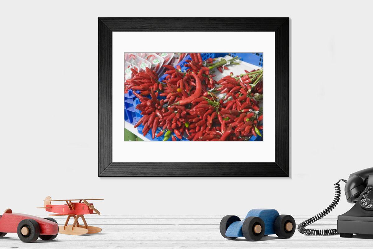 Shown hanging in a room: Modern 14"x12" (36x31cm)
