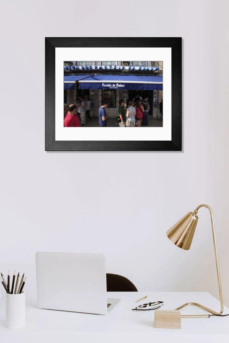 Shown hanging in a room: Modern 14"x12" (36x31cm)