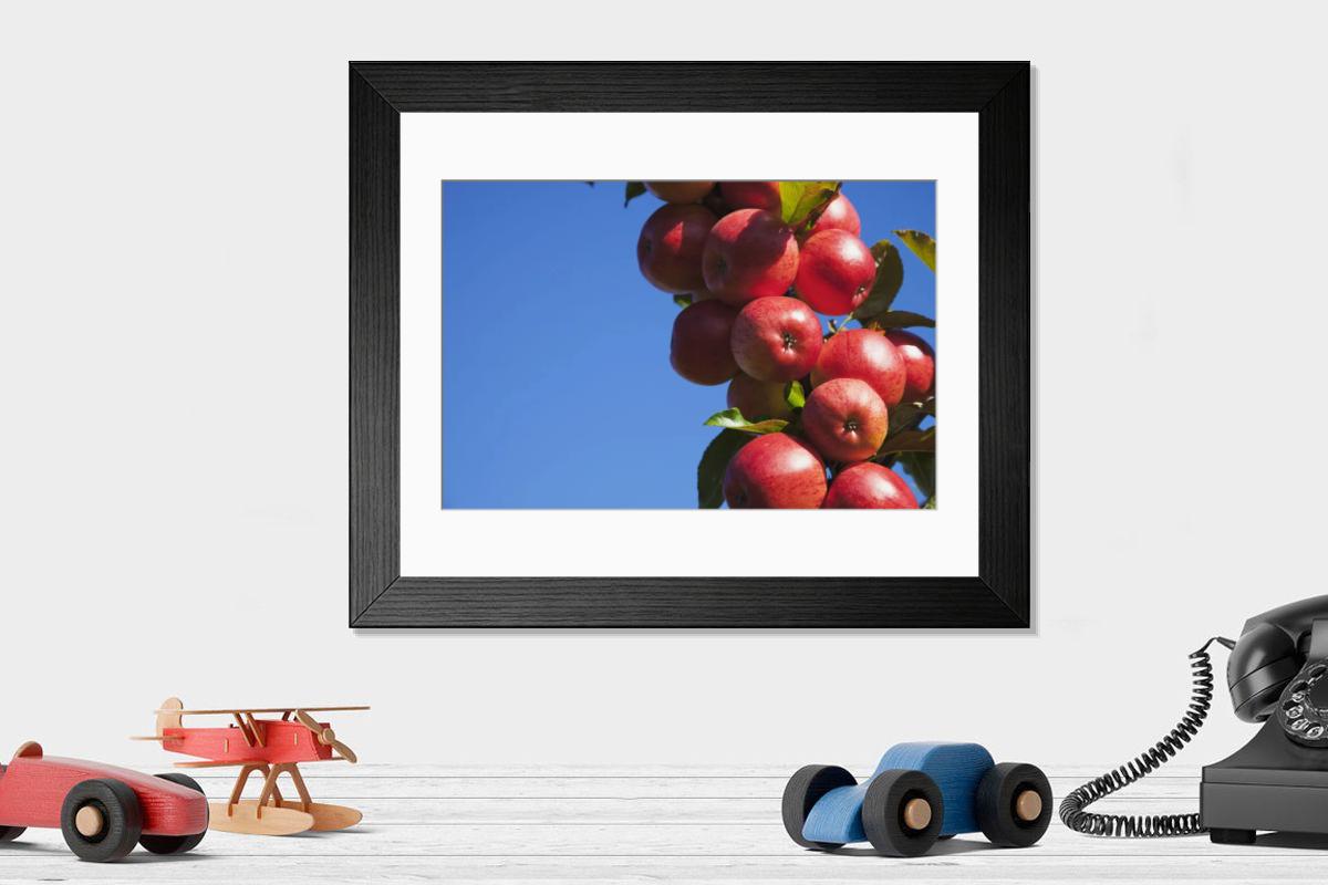 Shown hanging in a room: Modern 14"x12" (36x31cm)