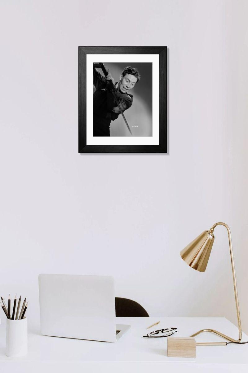 Shown hanging in a room: Modern 14"x12" (36x31cm)