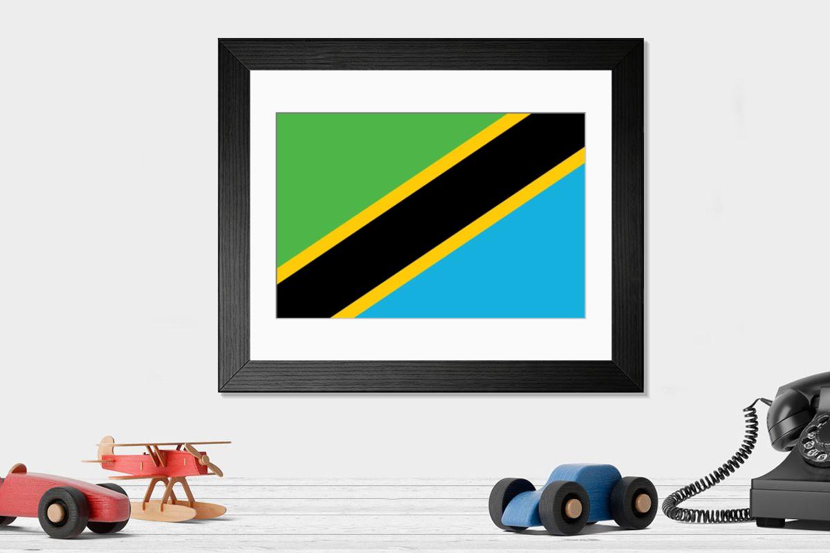 Shown hanging in a room: Modern 14"x12" (36x31cm)