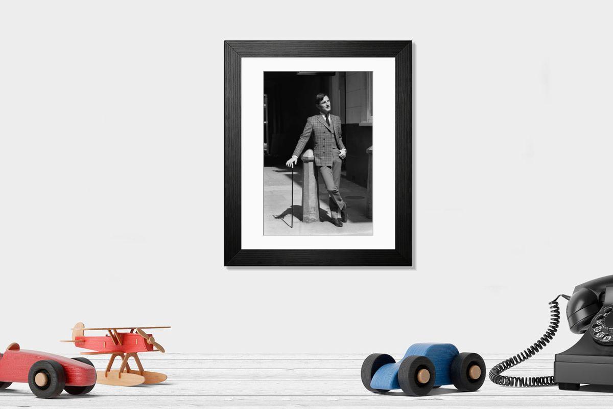 Shown hanging in a room: Modern 14"x12" (36x31cm)