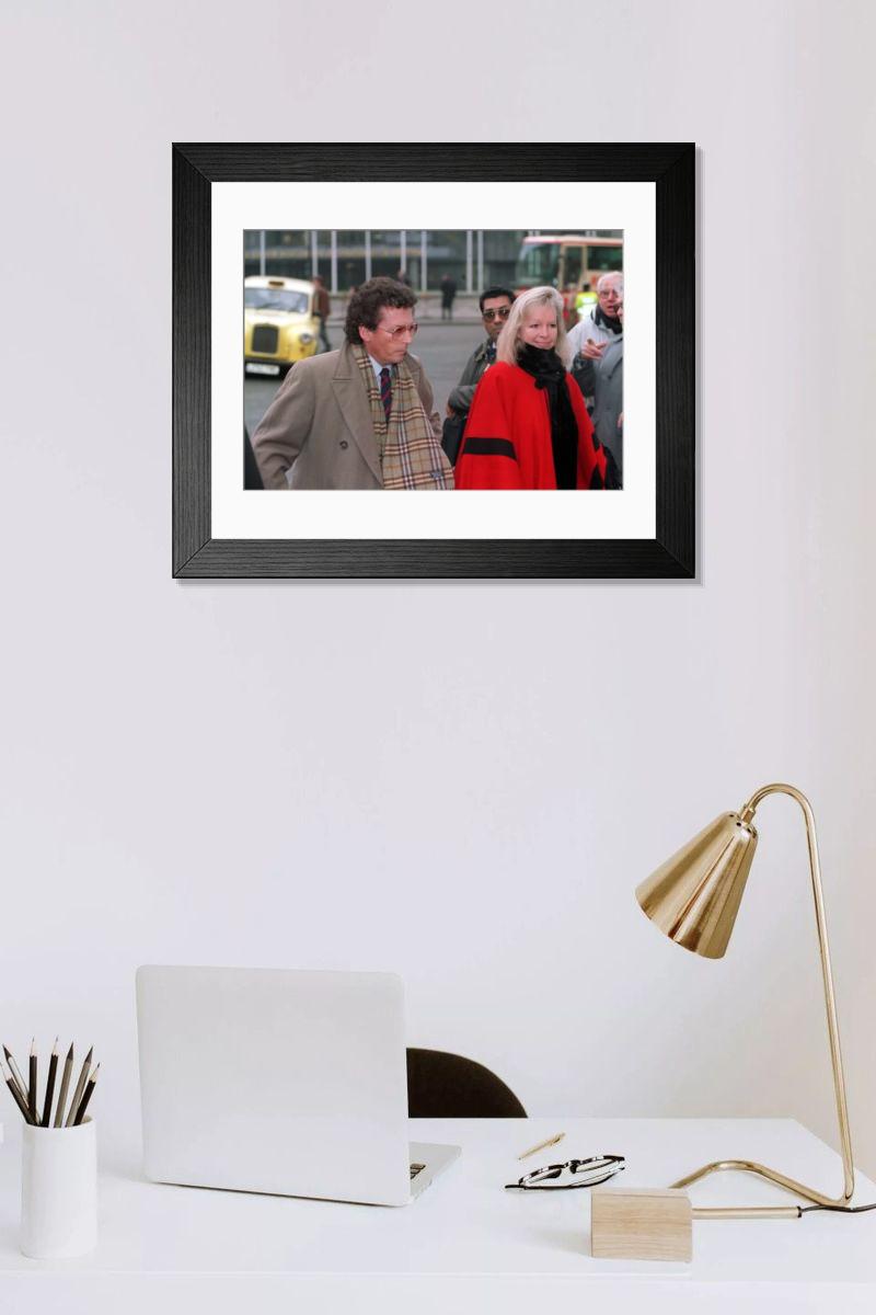 Shown hanging in a room: Modern 14"x12" (36x31cm)