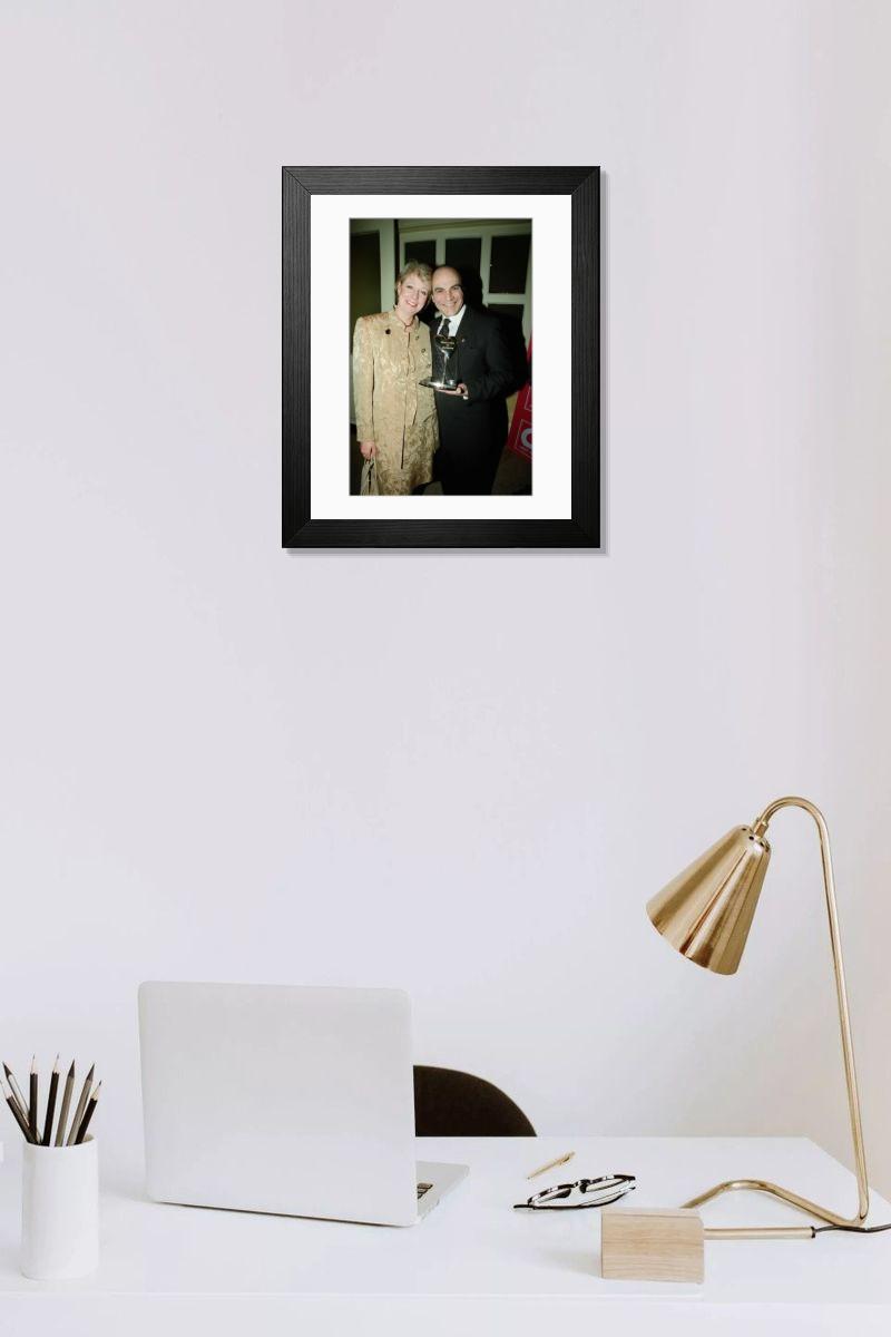 Shown hanging in a room: Modern 14"x12" (36x31cm)