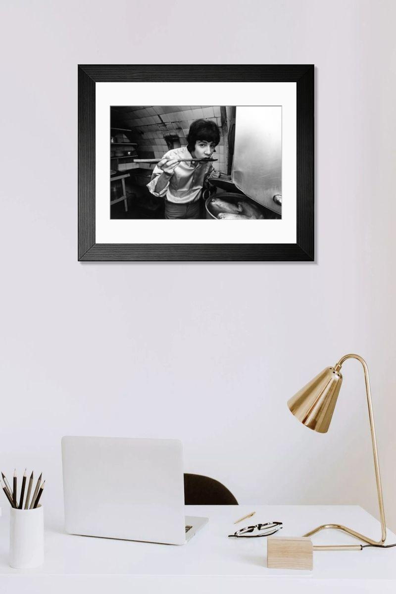 Shown hanging in a room: Modern 14"x12" (36x31cm)