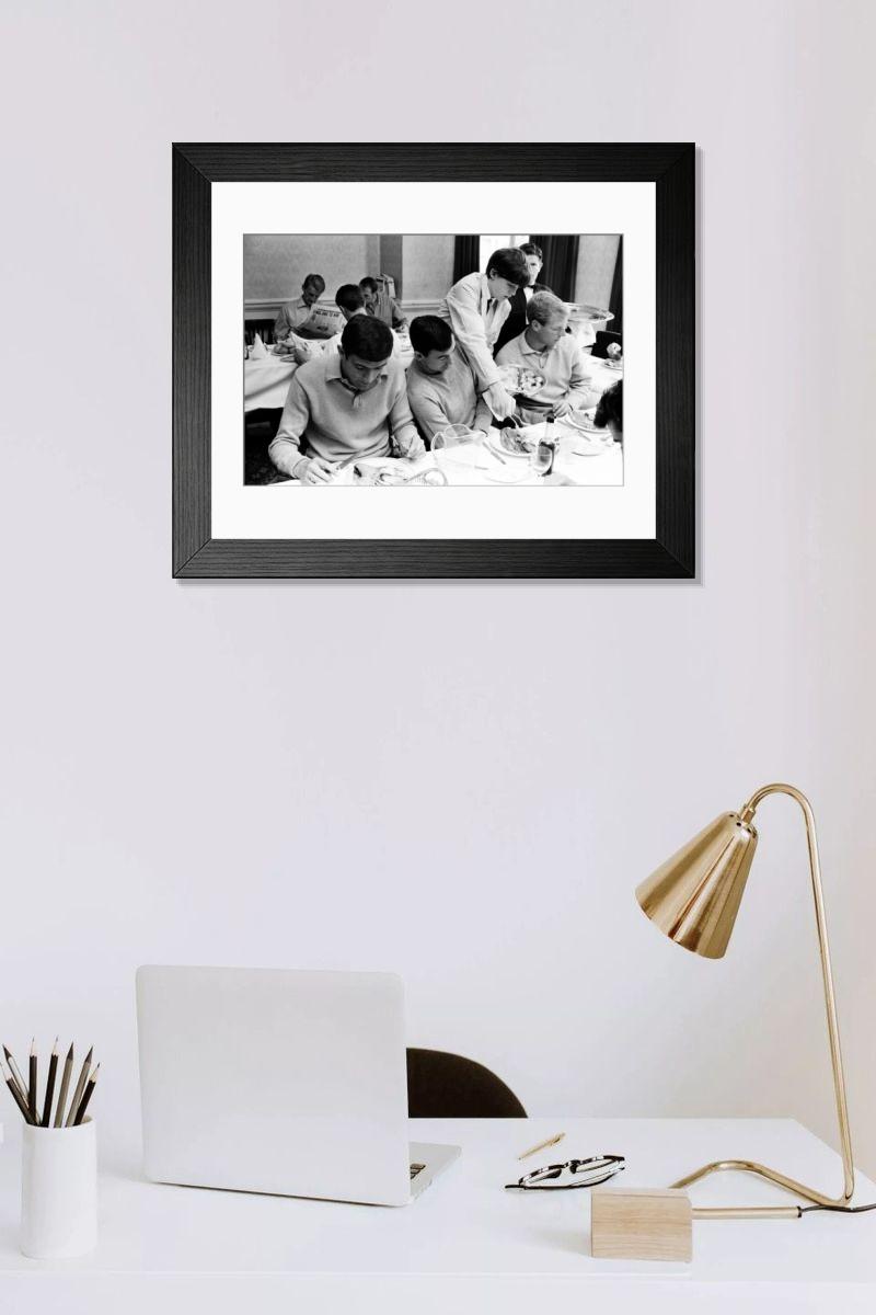 Shown hanging in a room: Modern 14"x12" (36x31cm)