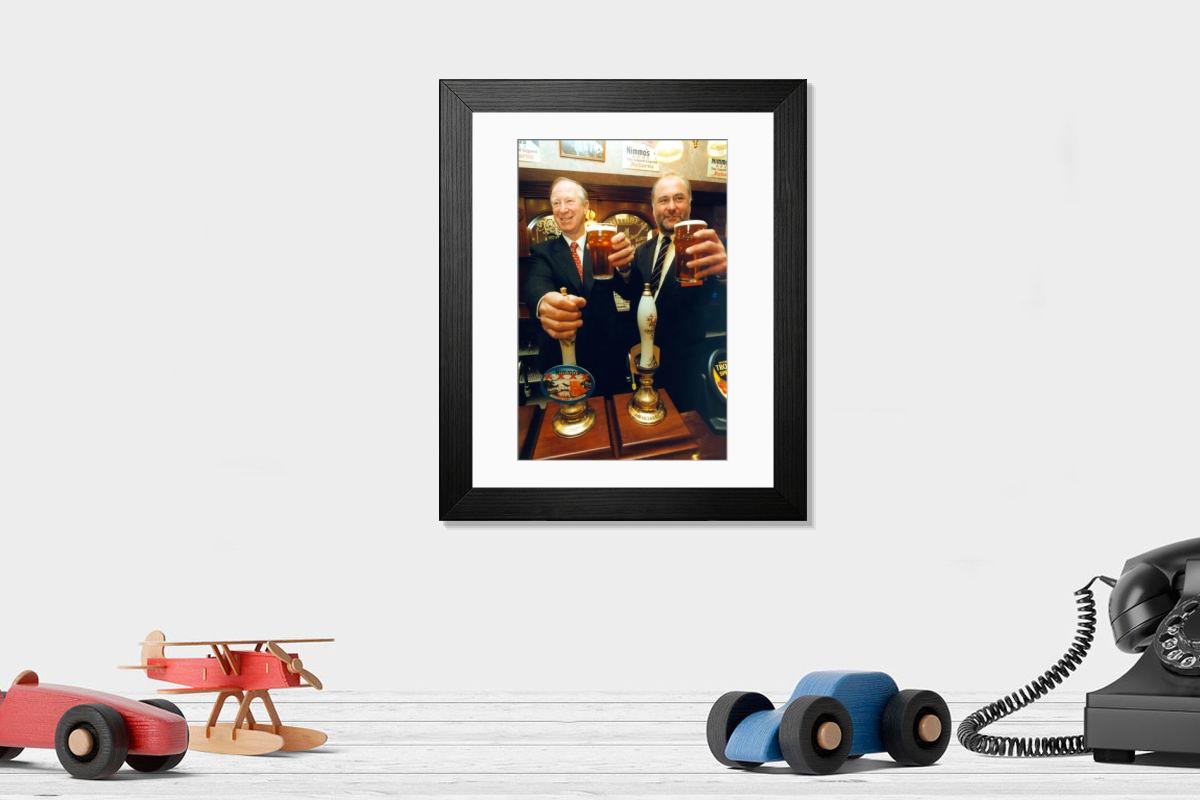 Shown hanging in a room: Modern 14"x12" (36x31cm)