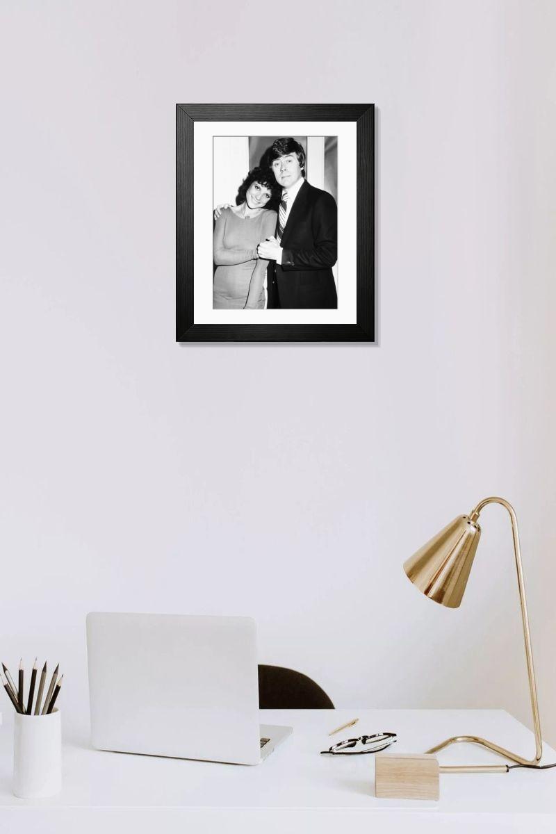 Shown hanging in a room: Modern 14"x12" (36x31cm)