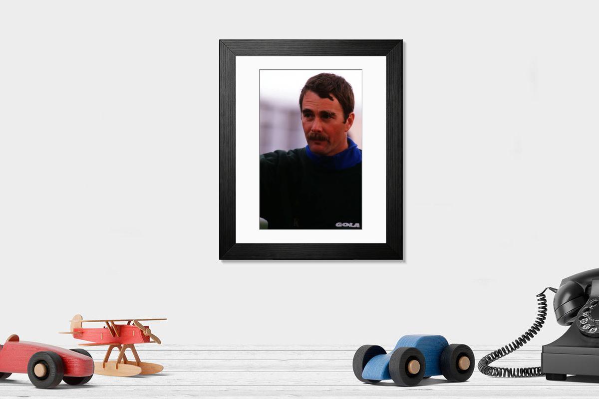 Shown hanging in a room: Modern 14"x12" (36x31cm)