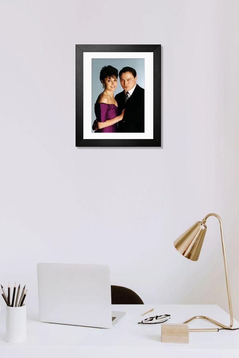 Shown hanging in a room: Modern 14"x12" (36x31cm)