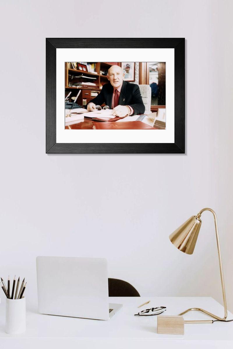 Shown hanging in a room: Modern 14"x12" (36x31cm)