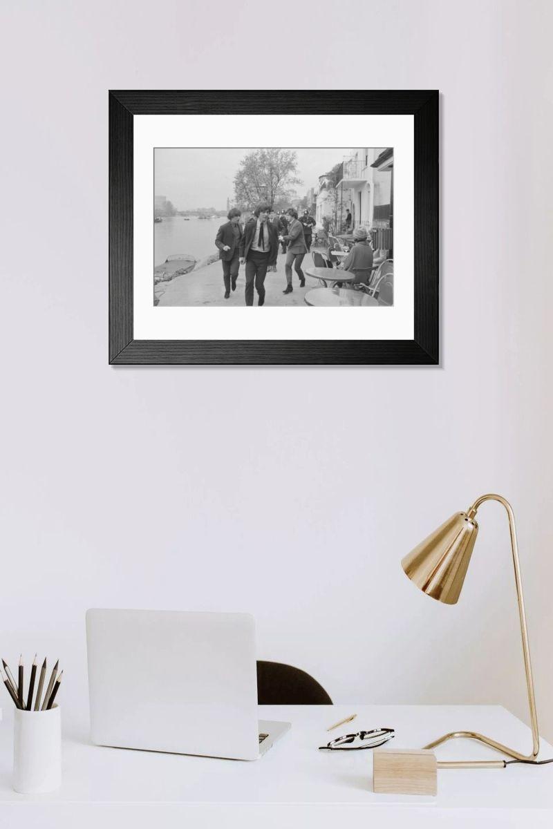 Shown hanging in a room: Modern 14"x12" (36x31cm)