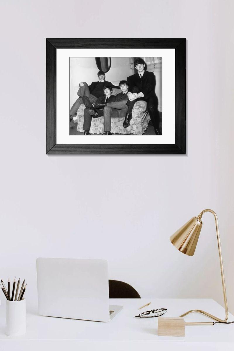 Shown hanging in a room: Modern 14"x12" (36x31cm)