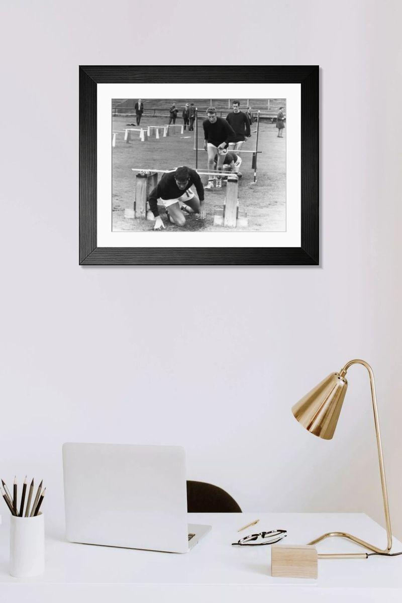 Shown hanging in a room: Modern 14"x12" (36x31cm)