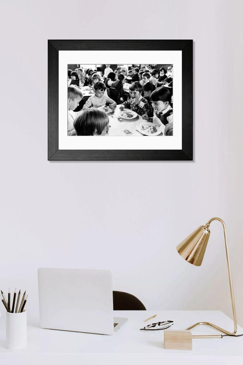 Shown hanging in a room: Modern 14"x12" (36x31cm)