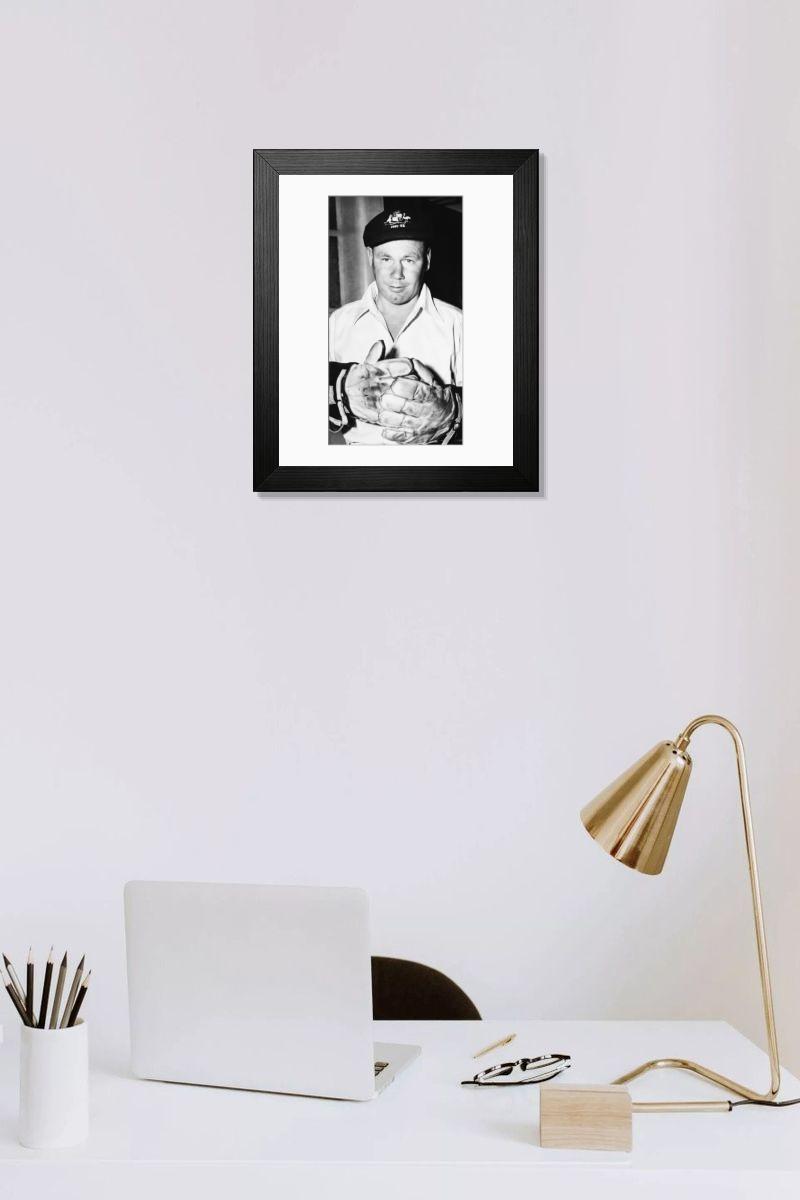 Shown hanging in a room: Modern 14"x12" (36x31cm)
