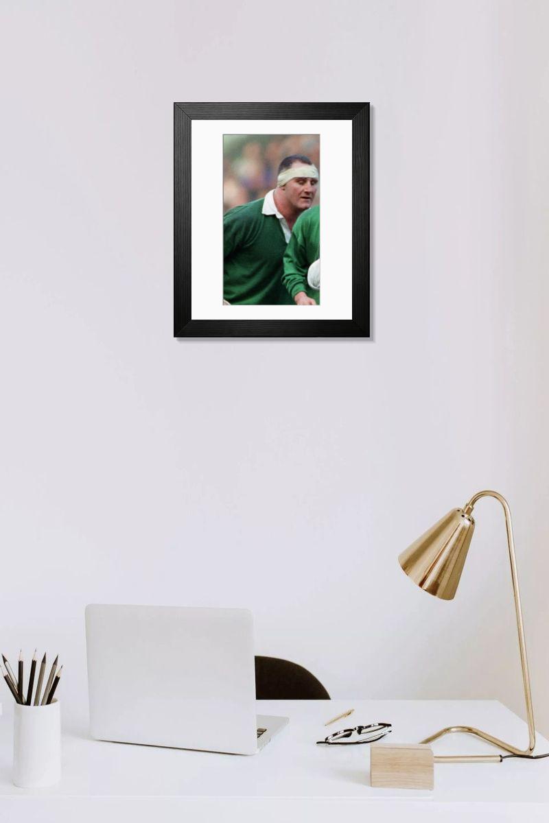 Shown hanging in a room: Modern 14"x12" (36x31cm)