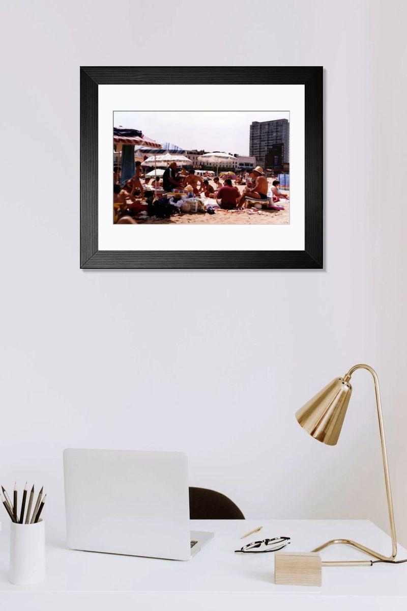 Shown hanging in a room: Modern 14"x12" (36x31cm)