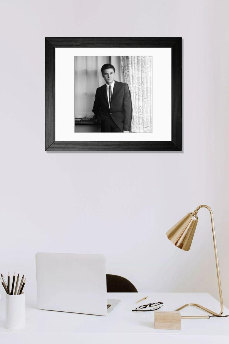 Shown hanging in a room: Modern 14"x12" (36x31cm)